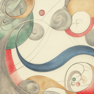 Redlintel style, Midjourney V6.1: creative pattern composition