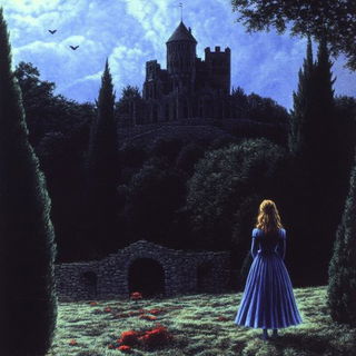 Magnetragic style, Midjourney V6.1: retro fairy-tale illustration