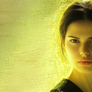 Cinemycete style, Midjourney V6.1: photographic portrait of female protagonist
