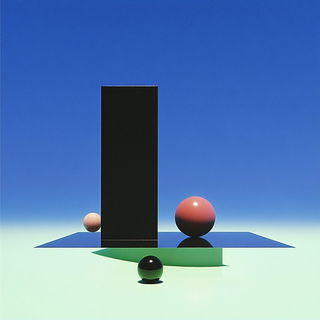 Celblossom style, Midjourney V6.1: abstract 3D render