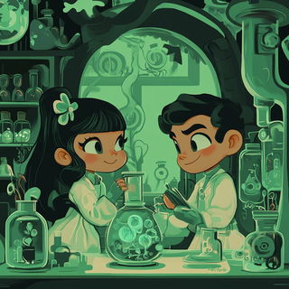Redream Paper Mill style, Midjourney V6.1: editorial illustration for popular scientific magazine cover