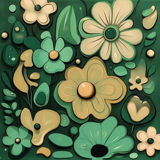 Redream Paper Mill style, Midjourney V6.1: creative pattern composition