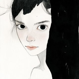 Posterpane style, Midjourney V6.1: photographic portrait of female protagonist