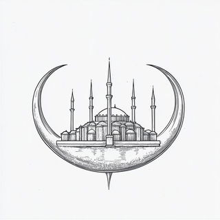 Cloudroot Expeditions style, Midjourney V6.1: bold minimalist logo design for Istanbul city municipal services