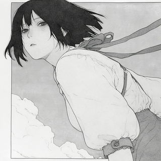 Pyroclast Inkwild style, Midjourney V6.1: black-and-white manga comic strip