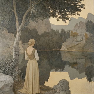 Pyroclast Inkwild style, Midjourney V6.1: classical 18th-century oil painting