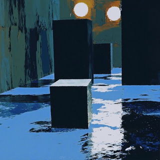 Terracarnival style, Midjourney V6.1: abstract 3D render