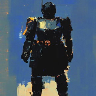 Terracarnival style, Midjourney V6.1: concept art character design of retropunk steam knight