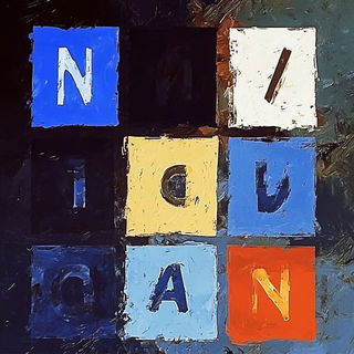 Terracarnival style, Midjourney V6.1: typographic composition with large letters