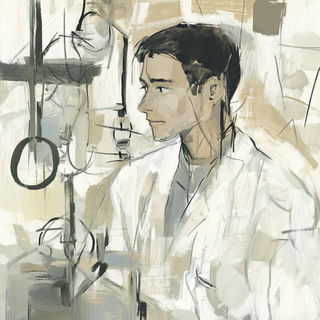 Chromasplinter style, Midjourney V6.1: editorial illustration for popular scientific magazine cover
