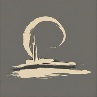 Chromasplinter style, Midjourney V6.1: bold minimalist logo design for Istanbul city municipal services