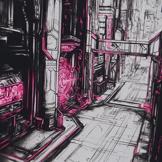 Cryoveil style, Midjourney V6.1: cinematic shot from sci-fi movie