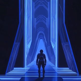 Ocheromontage style, Midjourney V6.1: cinematic shot from sci-fi movie
