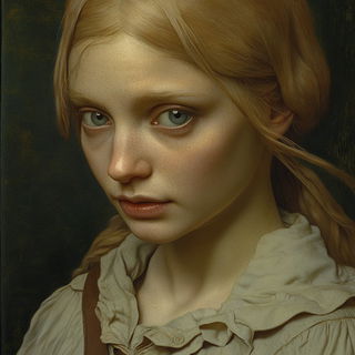 Cypress Tension style, Midjourney V6.1: photographic portrait of female protagonist