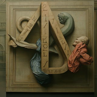 Cypress Tension style, Midjourney V6.1: typographic composition with large letters