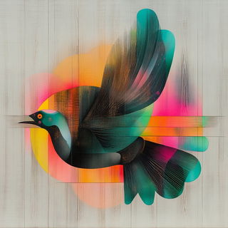Keshimori style, Midjourney V6.1: traditional folk art