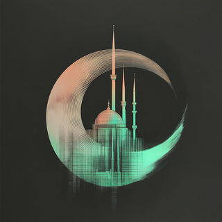 Keshimori style, Midjourney V6.1: bold minimalist logo design for Istanbul city municipal services