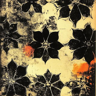 Canopychromism style, Midjourney V6.1: creative pattern composition