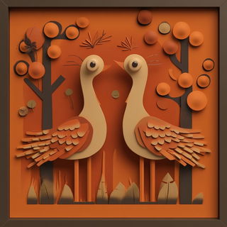 Inkwood Panoramix style, Midjourney V6.1: traditional folk art