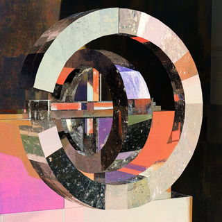 Blackbird Aquatint style, Midjourney V6.1: abstract 3D render