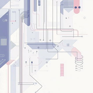 Pilgrimstrata style, Midjourney V6.1: technical infrastructure blueprint schematics