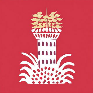 Refractive Wilds style, Midjourney V6.1: bold minimalist logo design for Istanbul city municipal services
