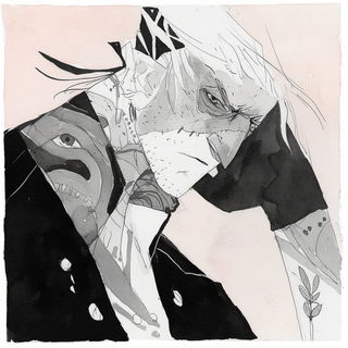 Copperclock Cutouts style, Midjourney V6.1: black-and-white manga comic strip