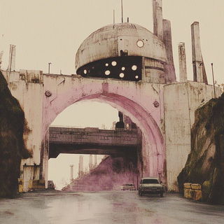 Copperclock Cutouts style, Midjourney V6.1: cinematic shot from sci-fi movie