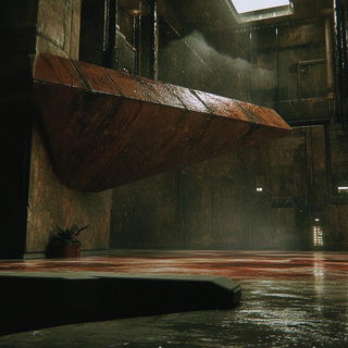 Lavender Fault Optics style, Midjourney V6.1: abstract 3D render