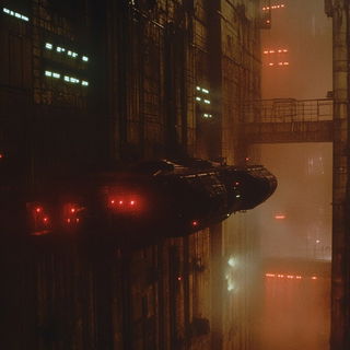 Lavender Fault Optics style, Midjourney V6.1: cinematic shot from sci-fi movie