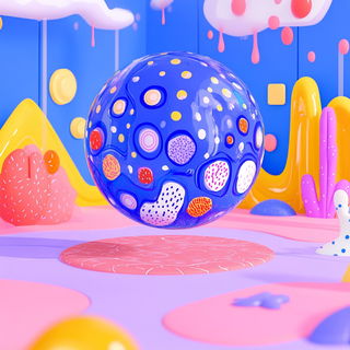 Ruincut style, Midjourney V6.1: abstract 3D render