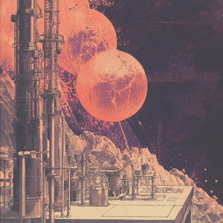 Terramaquette style, Midjourney V6.1: editorial illustration for popular scientific magazine cover