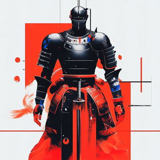 Blueboard Florafox style, Midjourney V6.1: concept art character design of retropunk steam knight