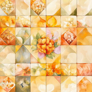 Celhachure style, Midjourney V6.1: creative pattern composition