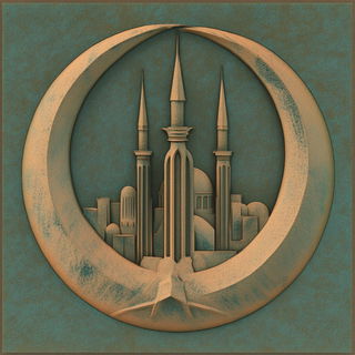 Bichromic Stagecraft style, Midjourney V6.1: bold minimalist logo design for Istanbul city municipal services