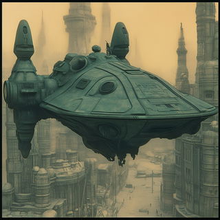 Bichromic Stagecraft style, Midjourney V6.1: cinematic shot from sci-fi movie