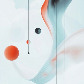 Fluorocurve style, Midjourney V6.1: creative pattern composition