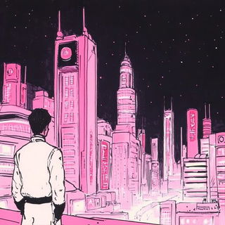 Chromodermis style, Midjourney V6.1: cinematic shot from sci-fi movie