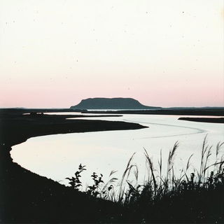 Chromodermis style, Midjourney V6.1: realistic landscape photograph of quiet dawn
