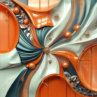 Orion Ink League style, Midjourney V6.1: creative pattern composition