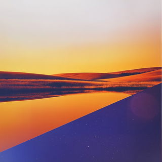 Sepia Celstorm style, Midjourney V6.1: realistic landscape photograph of quiet dawn