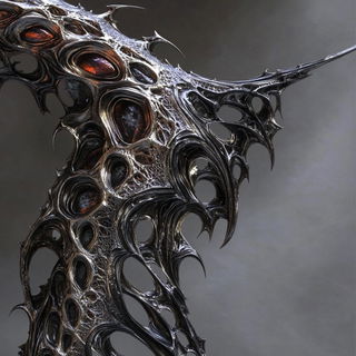 Ornacascade style, Midjourney V6.1: abstract 3D render