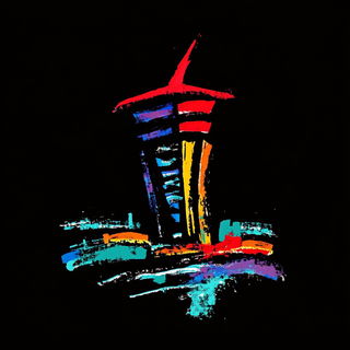 Cascade Visage style, Midjourney V6.1: bold minimalist logo design for Istanbul city municipal services