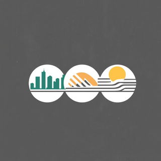 Azurange style, Midjourney V6.1: bold minimalist logo design for Istanbul city municipal services