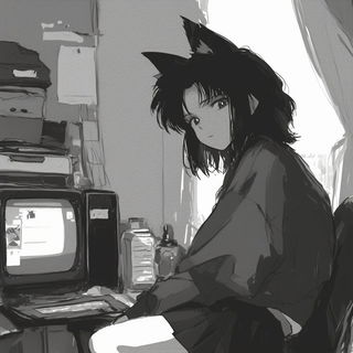 Azurange style, Midjourney V6.1: black-and-white manga comic strip