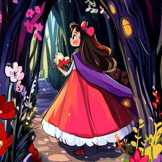 Diorama Botanomech style, Midjourney V6.1: retro fairy-tale illustration