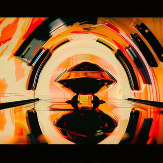 Butterfly Cloisonne March style, Midjourney V6.1: cinematic shot from sci-fi movie