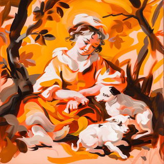 Butterfly Cloisonne March style, Midjourney V6.1: classical 18th-century oil painting