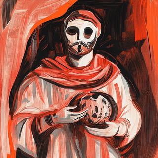 Corridorwarp style, Midjourney V6.1: classical 18th-century oil painting