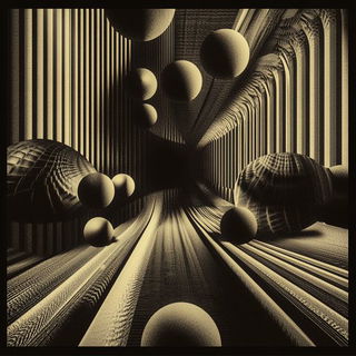 Celstopia style, Midjourney V6.1: abstract 3D render